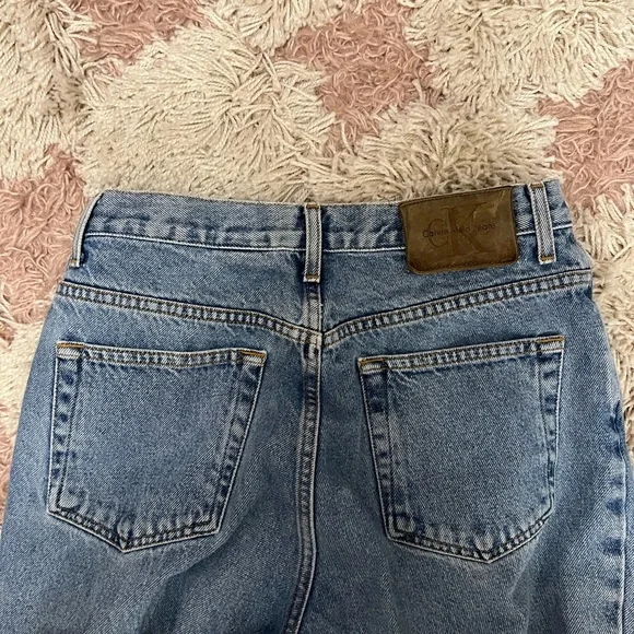 Calvin Klein Vintage Blue Jeans Straight Leg